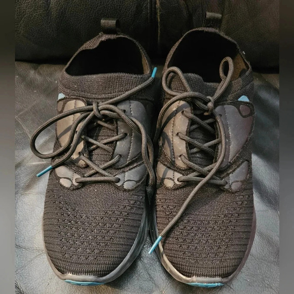 Vessi Everyday Move Waterproof Black Lace-up Slip-On Sneaker W6 US - Picture 9 of 12